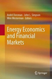 Front cover of ENERGY ECONOMICS AND FINANCIAL MARKETS by André Dorsman