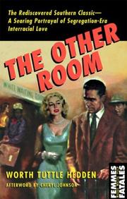 Cover of The other room by Worth Tuttle Hedden