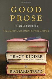 Cover of Good Prose by Tracy Kidder