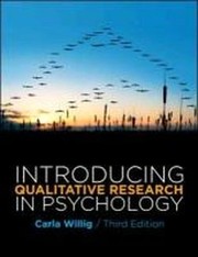 Front cover of Introducing qualitative research in psychology by Carla Willig