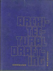 Cover of Architectural Drafting by W. J. Hornung