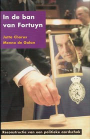 Front cover of In de ban van Fortuyn by Jutta Chorus