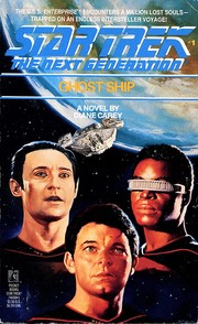 Front cover of Star Trek The Next Generation - Ghost Ship by Diane Carey