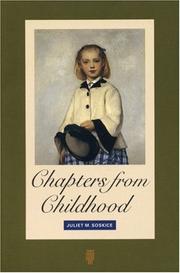 Front cover of Chapters from childhood by Juliet M. Soskice