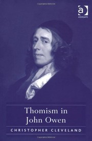 Cover of Thomism in John Owen by Christopher Cleveland