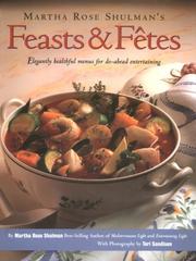 Front cover of Martha Rose Shulman's feasts & fêtes by Martha Rose Shulman
