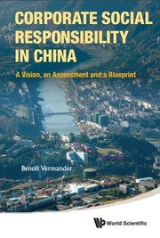 Front cover of Corporate Social Responsibility in China by Benoit Vermander