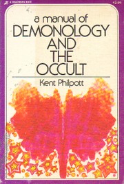 Front cover of A manual of demonology and the occult by Kent Philpott