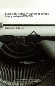 Front cover of Educación, Ciencia y Cultura en España by Isidro Sánchez Sánchez