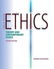 Cover of Ethics by Barbara MacKinnon