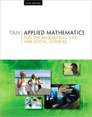 Front cover of Applied Mathematics for the Managerial, Life, and Social Sciences / Edition 5 by Soo Tang Tan