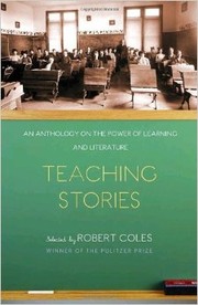 Cover of Teaching Stories by Robert Coles