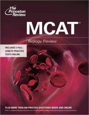 Cover of MCAT Biology Review by Princeton Review Staff