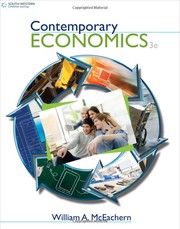 Front cover of Contemporary Economics by William A. McEachern