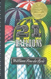 Front cover of The twenty-one balloons by William Pène Du Bois