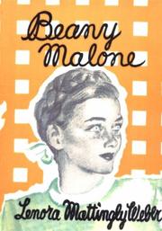 Cover of Beany Malone by Lenora Mattingly Weber