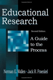 Cover of Educational research by Norman E Wallen