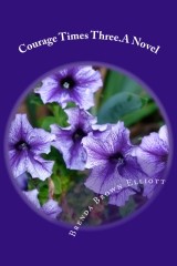 Front cover of Courage Times Three by Brenda Brown Elliott