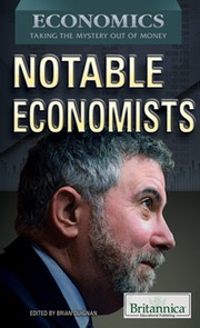 Front cover of Notable economists by Brian Duignan