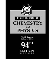 Front cover of CRC handbook of chemistry and physics by William M. Haynes