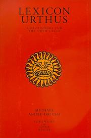 Cover of Lexicon Urthus by Michael Andre-Driussi