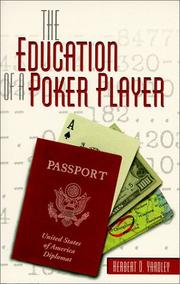 Cover of The Education of a Poker Player by Herbert O. Yardley