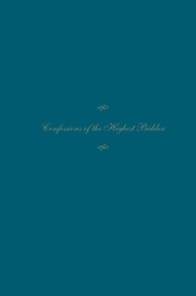 Front cover of Confessions of the Highest Bidder by Chris Connelly