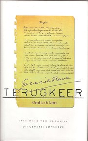 Cover of Terugkeer by Gerard Kornelis van het Reve