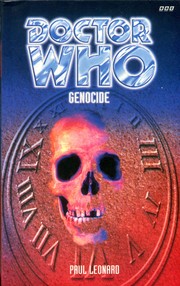 Front cover of Doctor Who - Genocide by Paul Leonard