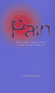 Front cover of Poetry of pain by Linda Louise Martinson