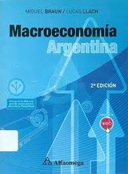 Cover of Macroeconomía by Braun, Miguel