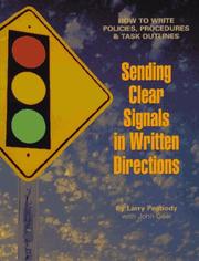 Cover of How to Write Policies, Procedures & Task Outlines by Larry Peabody