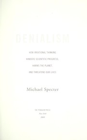 Cover of Denialism by Michael Specter