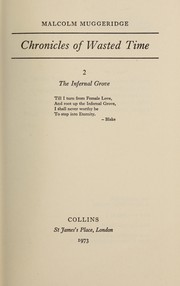 Cover of The infernal grove by Malcolm Muggeridge