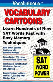 Front cover of Vocabulary Cartoons by Sam Burchers