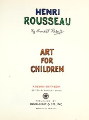 Cover of Henri Rousseau by Ernest Lloyd Raboff