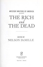 Cover of The Rich and The Dead by Mystery Writers of America