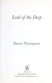Front cover of Lord of the deep by Dawn Thompson