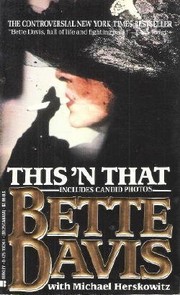 Cover of This 'N That by Bette Davis
