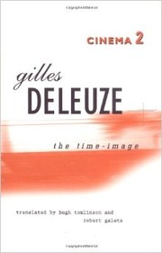 Front cover of Cinema 2 The Time Image by Gilles Deleuze