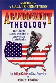 Front cover of Abandonment theology by John W. Chalfant