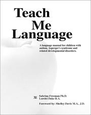 Cover of Teach me language by Sabrina Karen Freeman