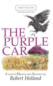 Front cover of The purple car by Holland, Robert M.A.