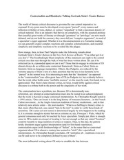 Front cover of Contextualists and Dissidents by Adam Fieled