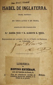 Cover of Isabel de Inglaterra by Giovanni Schmidt