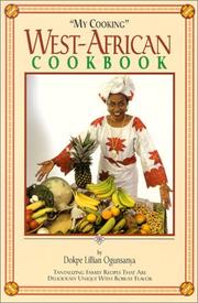 Front cover of "My Cooking" West-African Cookbook by Dokpe L. Ogunsanya