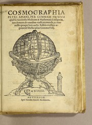 Cover of Cosmographia by Peter Apian