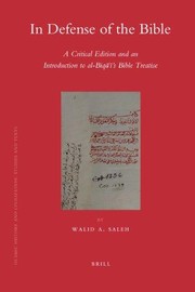 Front cover of In defense of the Bible by Walid Saleh