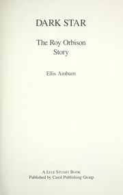 Cover of Dark star by Ellis Amburn
