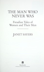 Front cover of The man who never was by Janet Sayers